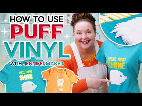 How to Use Puff Vinyl  Beginner-Friendly Tutorial 