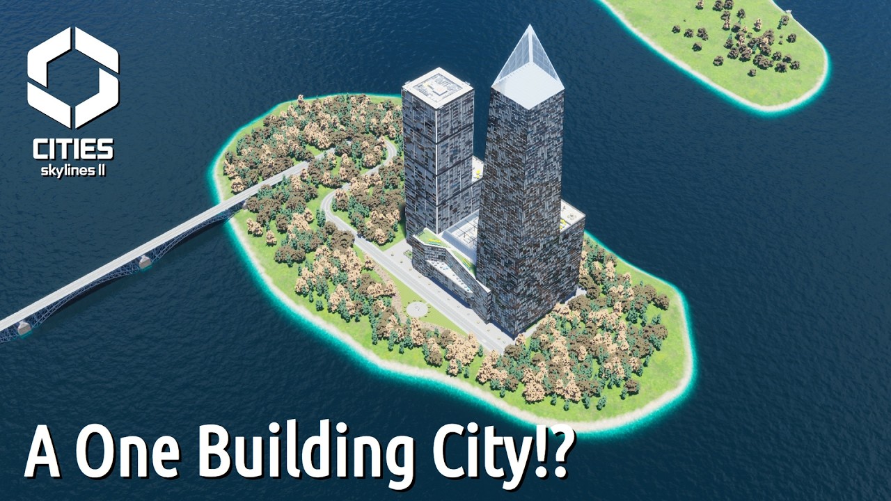 A Whole City in ONE Building? | Cities Skylines 2 - YouTube