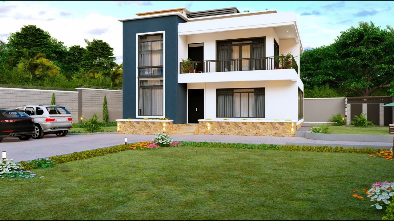 LUXURIOUS 4 BEDROOM FLAT ROOF/TOWN HOUSE NGONG KENYA/BEAUTIFUL HOMES/CONSTRUCTION PROCESS