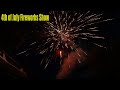 Fourth of July Fireworks Display