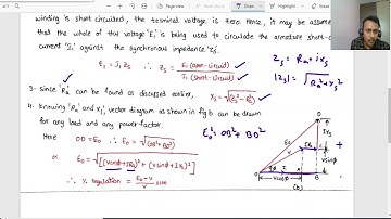 Regulation of Alternator by synchronous impedance method