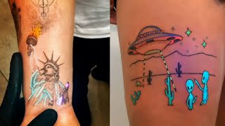 Los mejores tatuajes que brillan en la Oscuridad