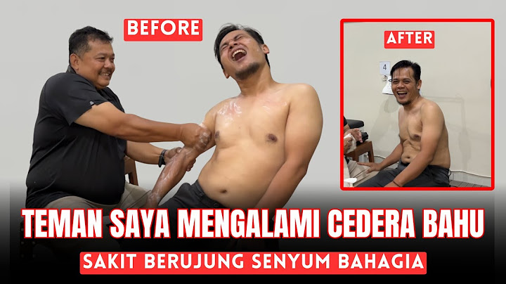 MCO ARIF - TEMAN SAYA MENGALAMI CEDERA BAHU, SAKIT BERUJUNG SENYUM BAHAGIA