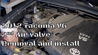 Tacoma Secondary Air Pump Valve removal and install