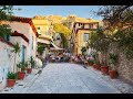 Athens, Greece - walking in the Plaka area