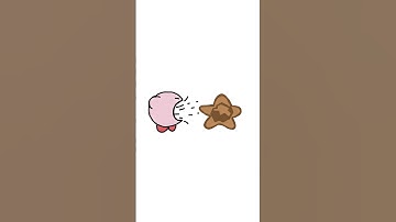 Stone | Kirby Copy Ability Fails #animation #parody #flipaclip #kirby #shorts