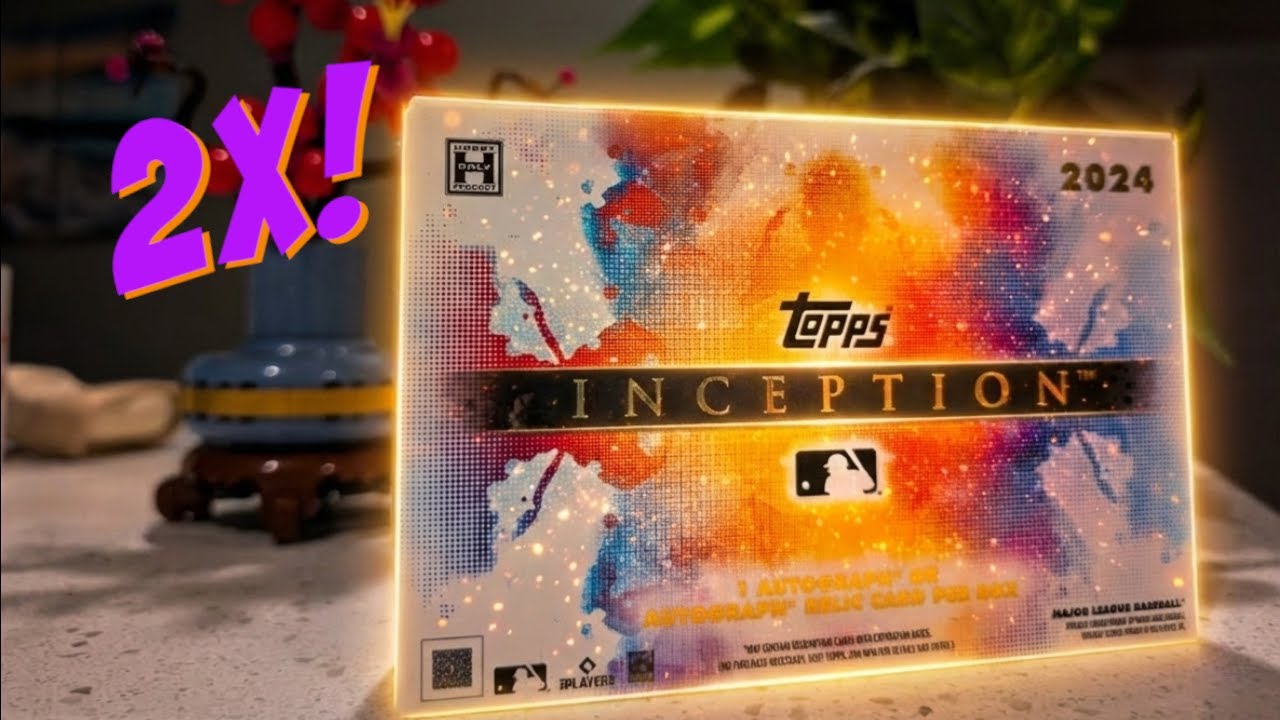 Gift Box Inception I Opened *TWO* Topps Inception MLB Boxes and Pulled a LEGEND? - YouTube