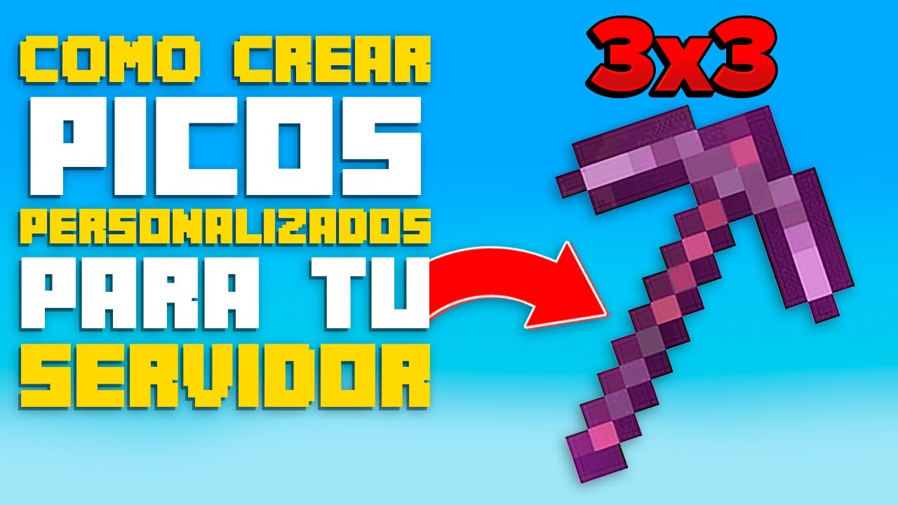 Cómo Crear PICOS Personalizados en Tu SERVIDOR de Minecraft
