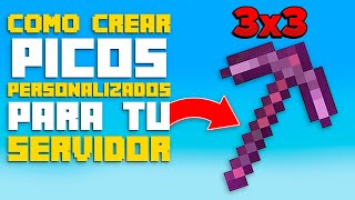 How to Create Custom Pickaxes on Your Minecraft Server