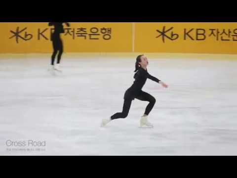 최유진 Yujin CHOIㅣ1그룹 Sr. Ladies - SP Runthroughㅣ2019-12-11 피겨랭킹대회 공식연습 2일차ㅣ고려대학교 1
