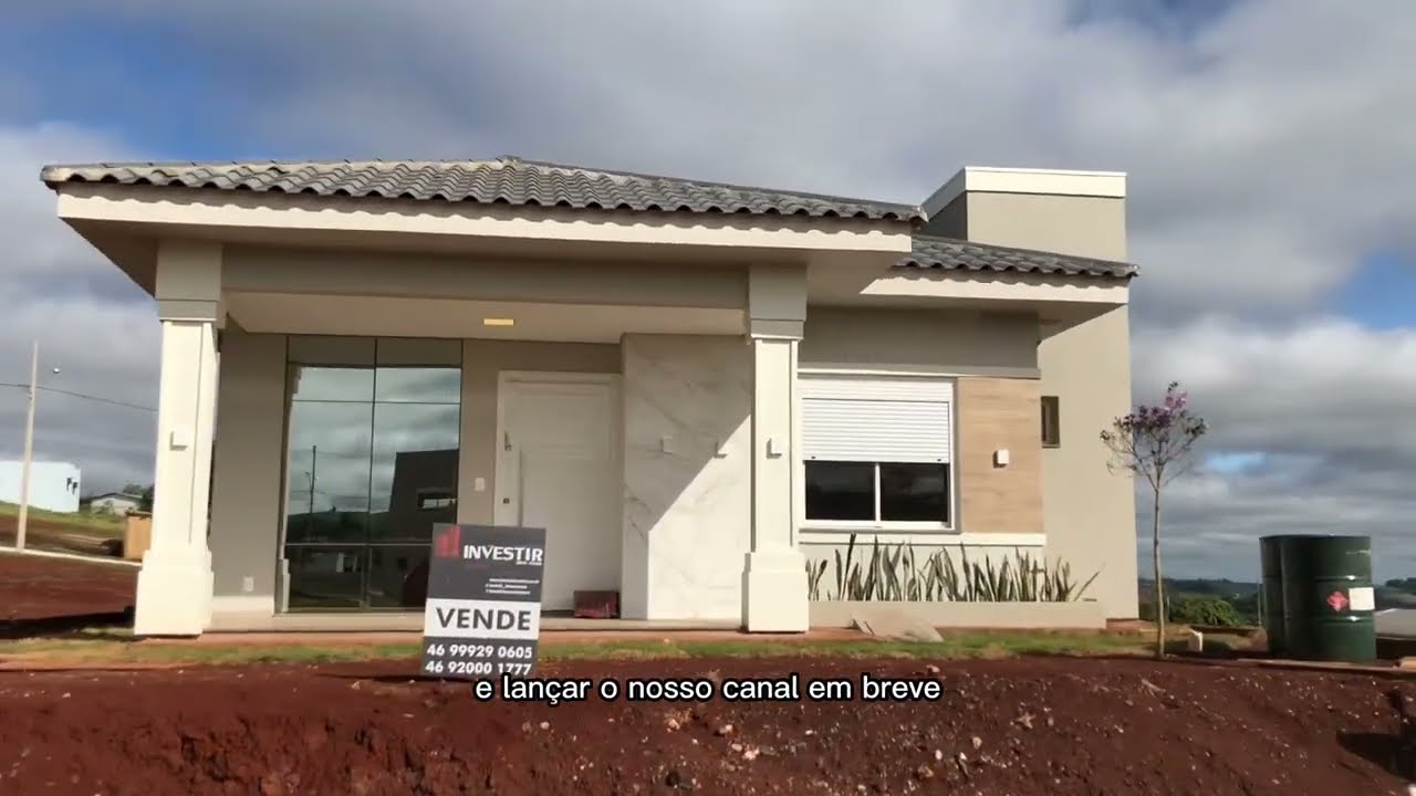 Casa Wood Frame finalizada! Obra em Ampere PR