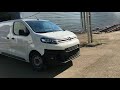 citroen jumpy- езда по городу.