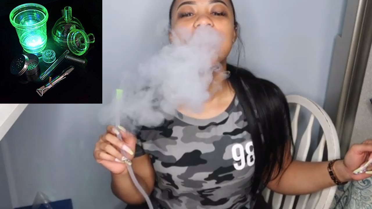 How To set up Hookah Out Of Smoking Cup smoke sesh Myaijah Dawn