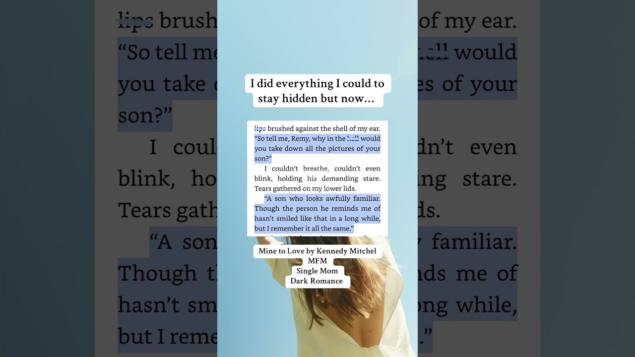 Mine to Love by Kennedy Mitchell, Single Mom, Secret Baby Why Choose Dark Romance