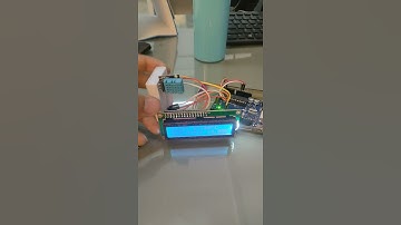Humidity and Temperature  show LCD16x2 with I2C Using Arduino UNo #shorts #arduinoshorts #arduino