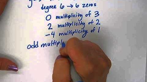 sullivan 5 1 polynomials part 3 multiplicity
