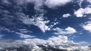 又见蓝天白云#03(242) , Amazing clouds, Floating clouds, Relaxing sounds of water and nature birds