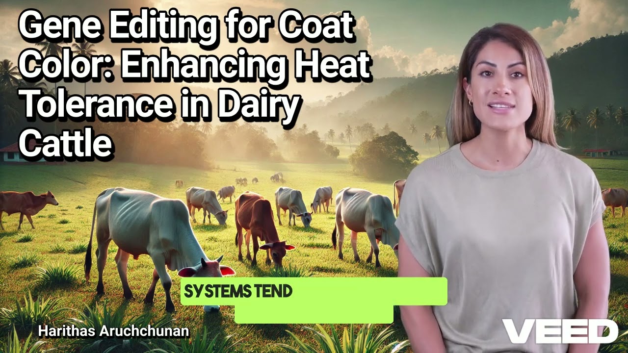 Gene Editing for Coat Color: Enhancing Heat Tolerance in Dairy Cattle