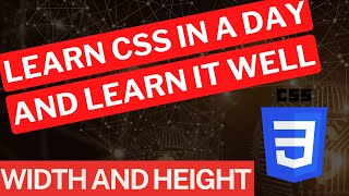 MODULE 3 - LESSON 2 : WIDTH AND HEIGHT