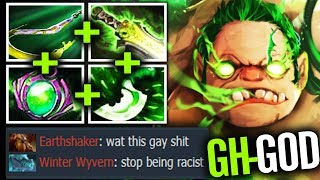 Gh.god Epic Pudge Carry Wtf Build Ethereal Blade Imba Hook Destroy Midlane Dota 2 Pro Gameplay Гайд