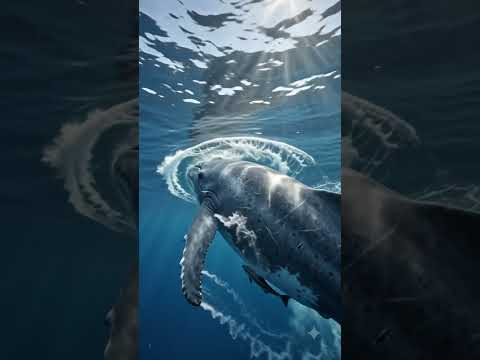 Blue Whale: King of the Ocean 🐋👑#BlueWhale #Ocean #Wildlife