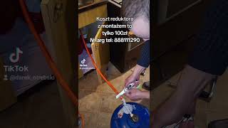 Zabezpieczenie Butli Przed Wybuchem Butli Gazowej, Wybuchu Nadmiernie Wyciekającego Gazu Z Butli Itp