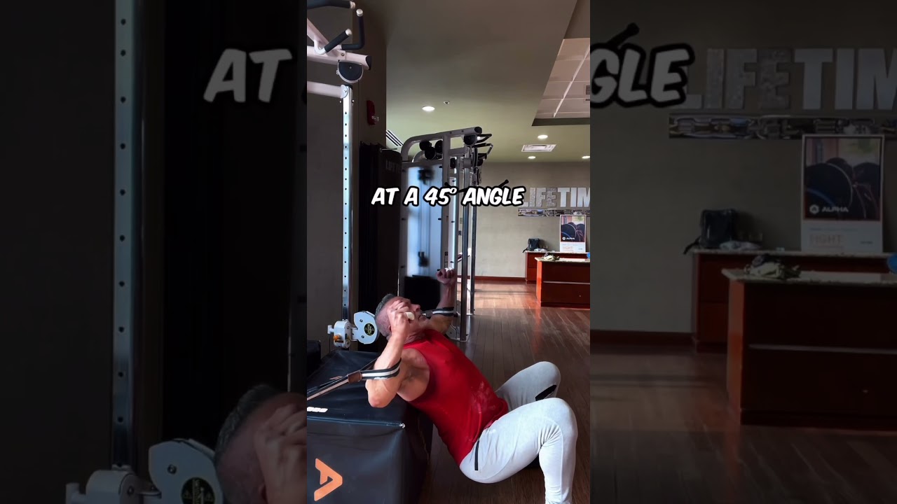 Try these decline crossovers using your Infiniti straps as handles leaning on a platform