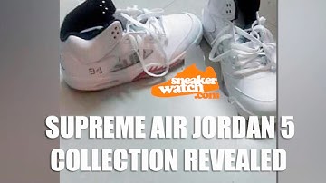 The Third Air Jordan 5 x Supreme Colorway Has Been Revealed