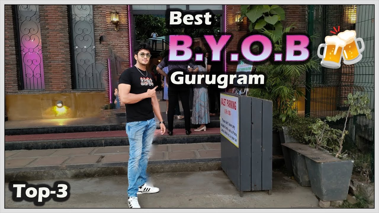 Best B.Y.O.B Cafes in Gurugram 🍺 | Top 3