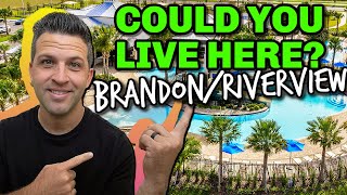 Living in RIVERVIEW / BRANDON Florida - FULL VLOG TOUR of Affordable Tampa Suburbs