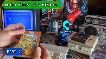 Some RETRO VIBES from the 80’s part 2 #commodore #c64 #retro #retrogames #the80s #commando