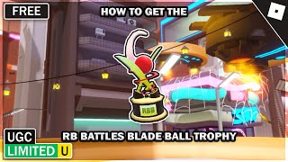 RB Battles Diamond Blade Ball Trophy's Code & Price - RblxTrade