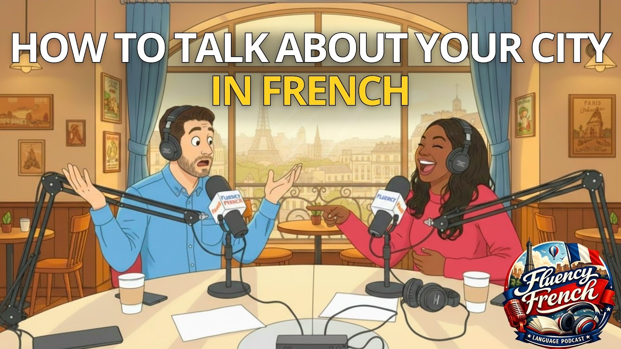How to Talk About Your City in French | Beginner French Conversation Practice