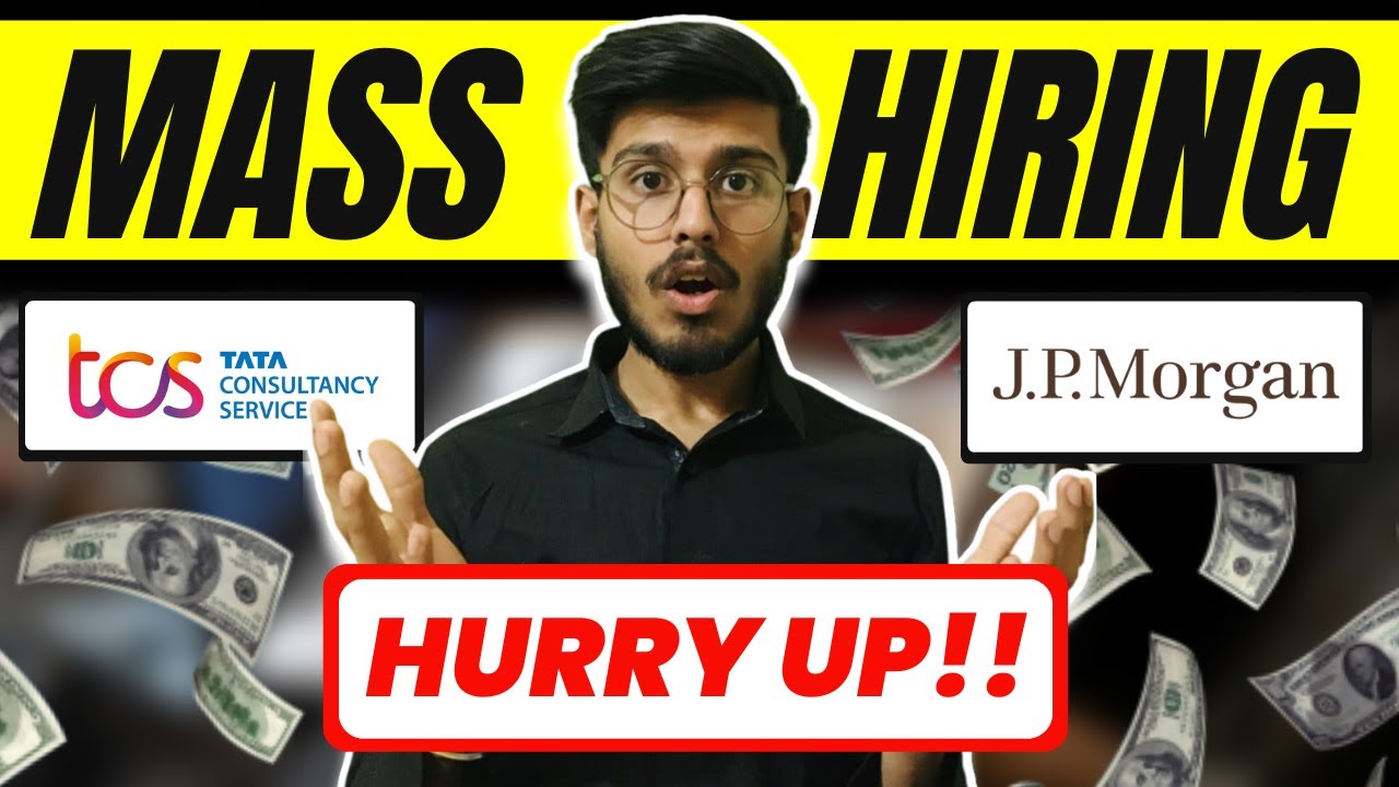 TCS and JP Hiring Freshers Latest Hiring TCS JOBS OFF