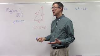 Algebra 1104 Pp 26-27