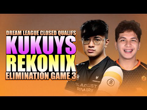 KUKUYS vs REKONIX - GAME 3 WATCH PARTY WITH KUKUYS - DreamLeague S27 SEA Closed Qualifs