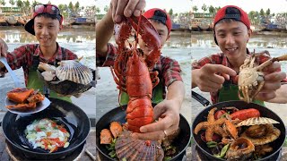 Fisherman Dagang Stir - Fries Lobster, Crab, Octopus, Scallops And Conch In Oil