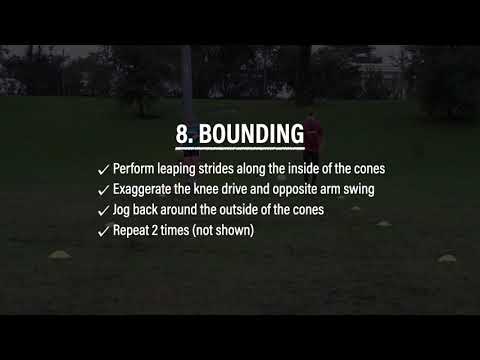 8. Bounding (FIFA 11+ Running Exercises)