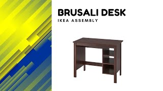IKEA Assembly - Brusali Desk - Time Lapse