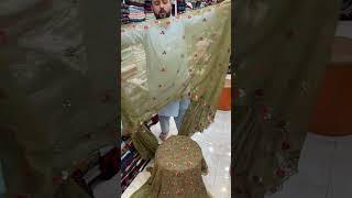 Premium Chiffon Collection with Multi Colour Pulse Work | Trending Fashion 2026 #shorts #trending