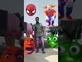 Head To Joker gorilla dami to cosita alian Spiderman magic vfx video 3 #shorts
