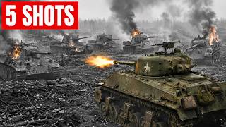 Why 5 German Panthers Attacked One Sherman — And Were Destroyed in 5 Shots