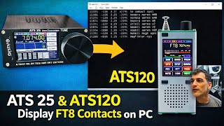 ATS 25  Display FT8 Contacts on PC