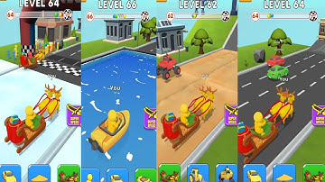 Cartoon Game racing cartoon Game best game cartoon video game shape shifting race game  #cartoon