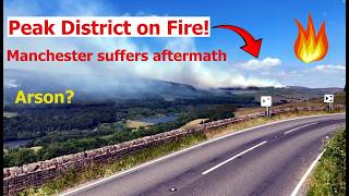 Huge Moor Fire Forces Major Incident Declaration Near Glossop