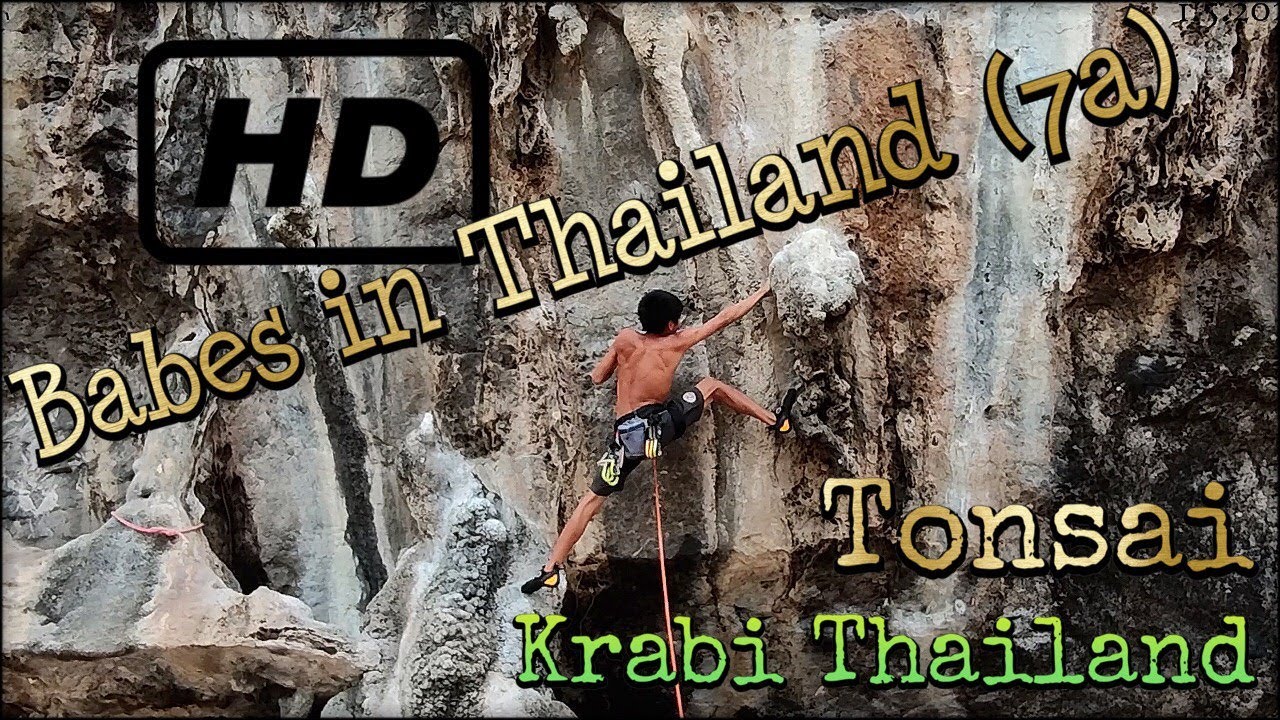 Babes in Thailand (7a)... Tonsai Beach... Krabi Thailand