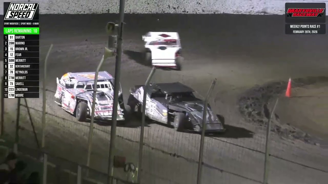 02/28/2026 -- Marysville Raceway -- SportMods Feature Highlights