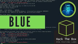 HackTheBox Blue Walkthrough - Learn Windows Enumeration