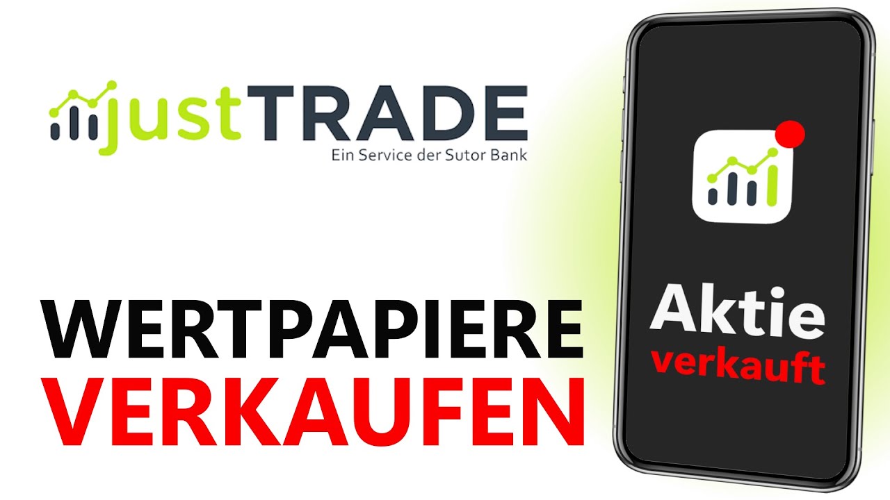Aktie verkaufen | justTRADE Tutorial