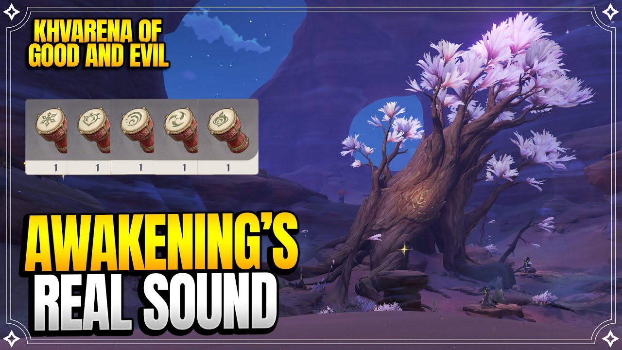 Genshin, Awakening's Real Sound Quest Guide